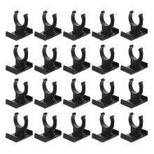 20pcs Cabinet Leveler Kick Clips Cabinet Leg Toe Kick Clips Plinth Leg Clips