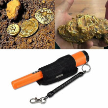 Metal Detector Full Waterproof Handheld Pin Pointer Wand, High Accuracy Handheld Search Treasure Finder Probe