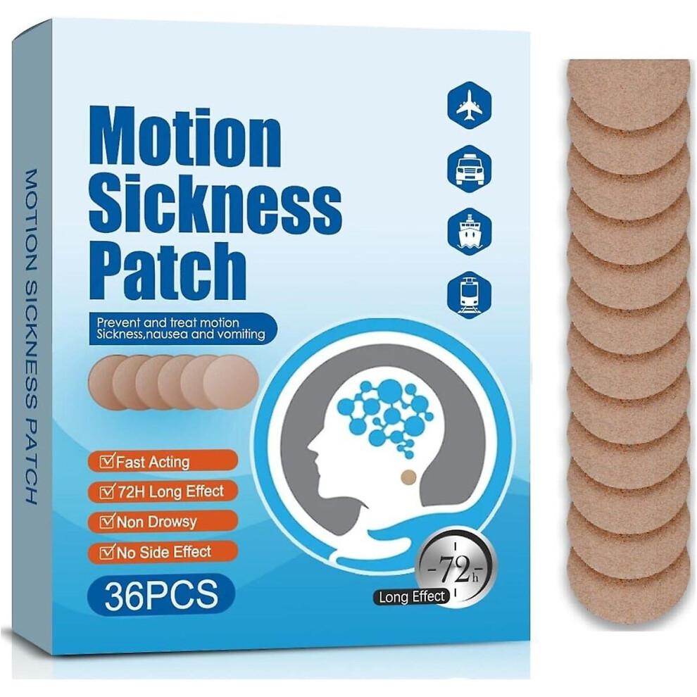 Motion Sickness Patches, Sea Sickness Patch For Cruise - Adults And Kids