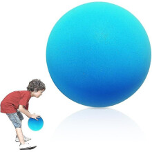 (Blue, 15cm) Silent Basketball, 2023 Newest Foam Basketball, Indoor Training Ball, Uncoated High-density Foam Silent Basketball Soft Flexible