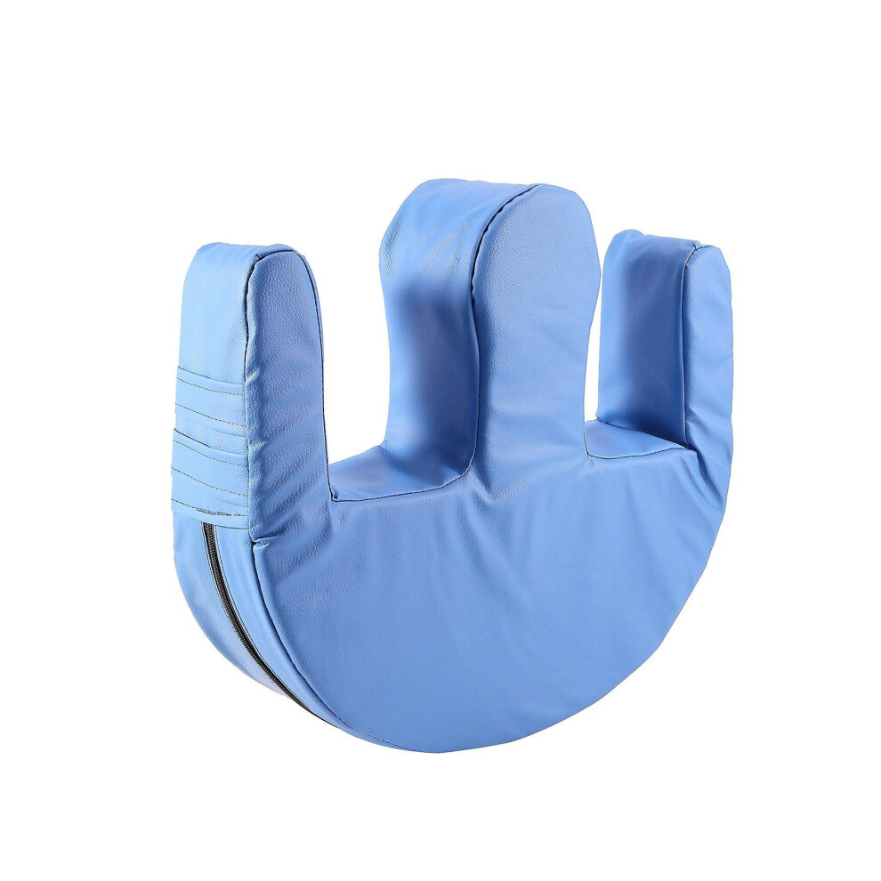 Blue Elderly Bed Turn Over Assistant Bedsore Pad Turn Over Nursing Device Side Lying Turn Over Pad U Pillow