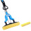 Microfiber Flat Mop With Bucket, Cleaning Squeeze Hand Free Floor Mop 1