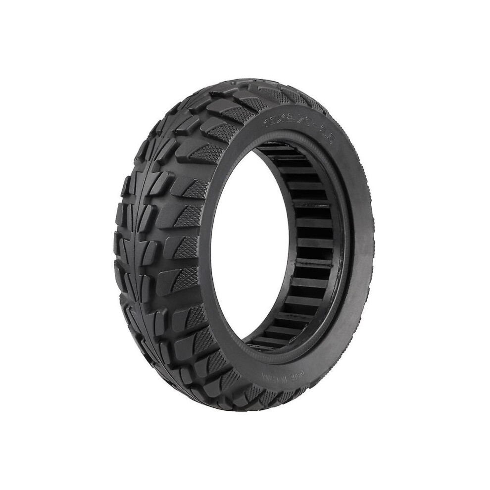 10X2.70-6.5 Solid Scooter Tire (Tubeless, Airless) Puncture-Proof & Explosion-Proof - Fits Emove Cruiser, G4, Alpha 9468842385364