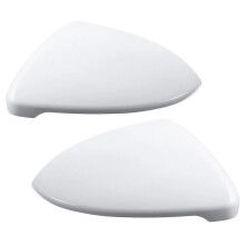 2x For - Golf 7 Mk7 - 2014 2015 2016 17 2018 Front White Rearview Side Wing Mirror Cap Cover 5g0857