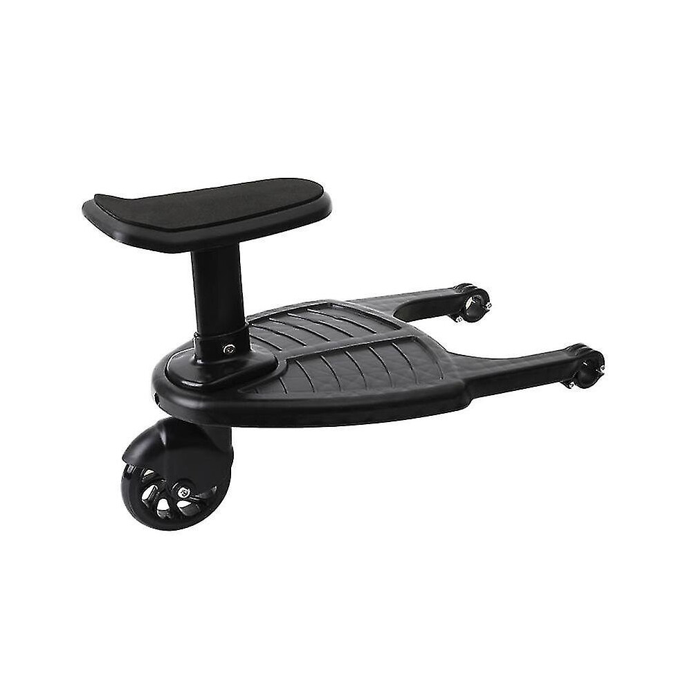 Universal 2in1 Stroller Ride Board With Detachable Seat Second Child Artifact Child Rider Stroller Attachment With Saddle Seat