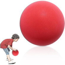 (Pink, 21cm) Silent Basketball, 2023 Newest Foam Basketball, Indoor Training Ball, Uncoated High-density Foam Silent Basketball Soft Flexible