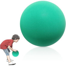 (Green, 24cm) Silent Basketball, 2023 Newest Foam Basketball, Indoor Training Ball, Uncoated High-density Foam Silent Basketball Soft Flexible