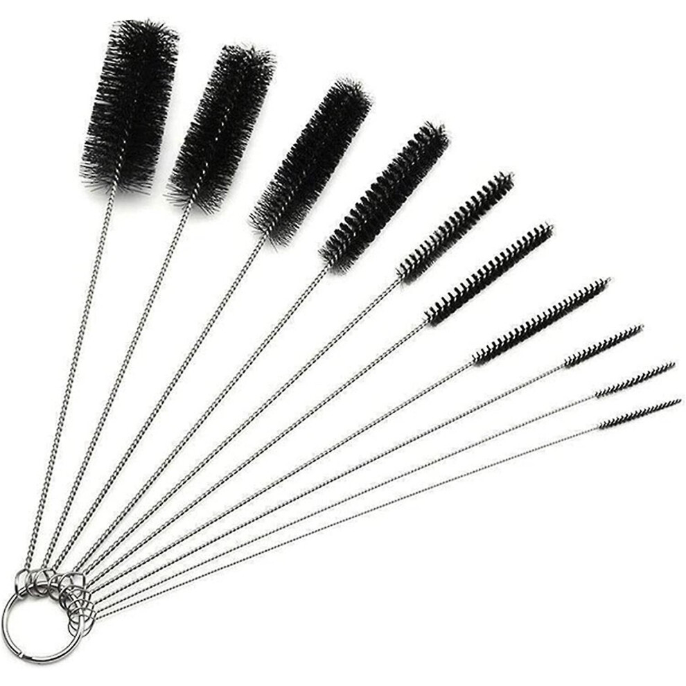 Bottle Brush Small Nylon Pipe Cleaner Brushes Suitable For Cleaning Narrow Areas Set For Bottle Glasses Straw Plug Holes Cleaning,coffee Machine Clean-image-OPC-PCH8MYZ-NEW