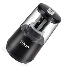 Electric Pencil Sharpener, Helical Blade To Fast Sharpen, Auto Stop For Colored Penci