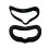 !PU Leather Replacement Parts Light Blocking Face VR Eye Cover For Oculus Quest 2 3