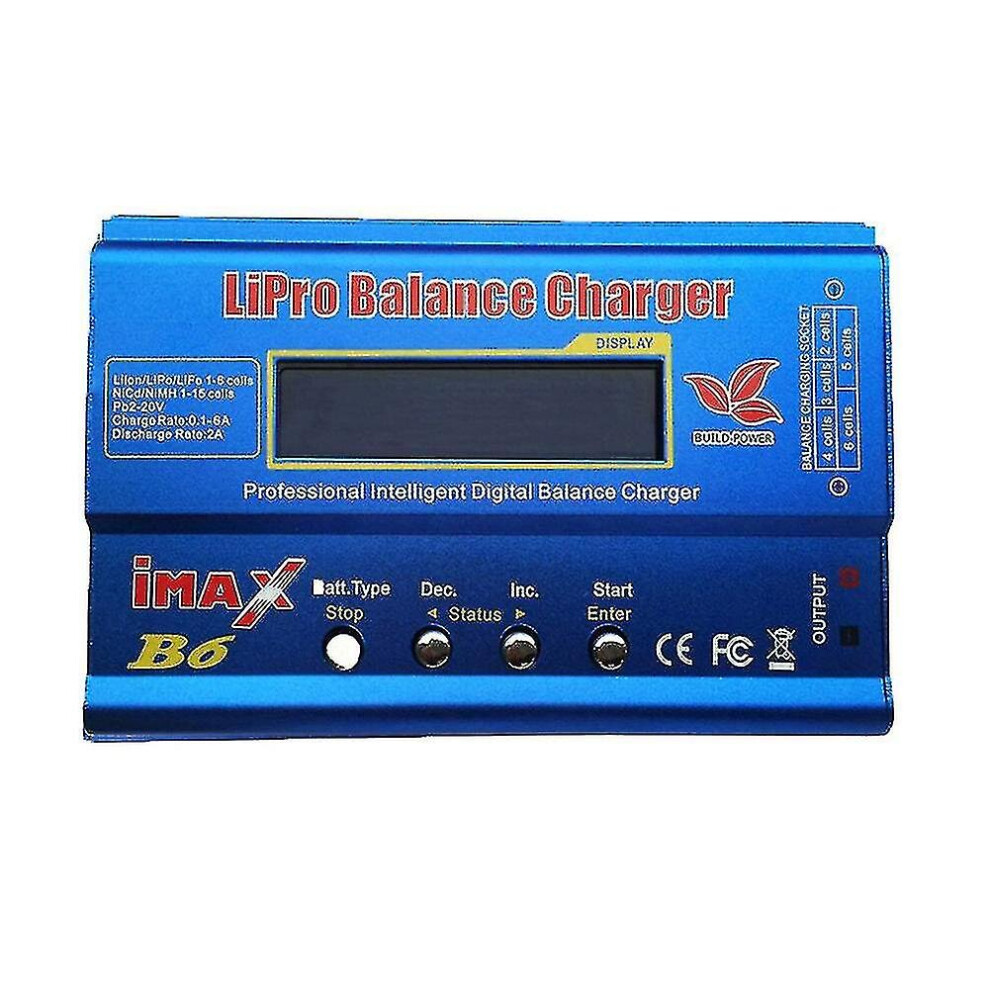 Imax B6  Lcd Screen Digital Rc Lipo Nimh Battery Balance Charger Multifunction
