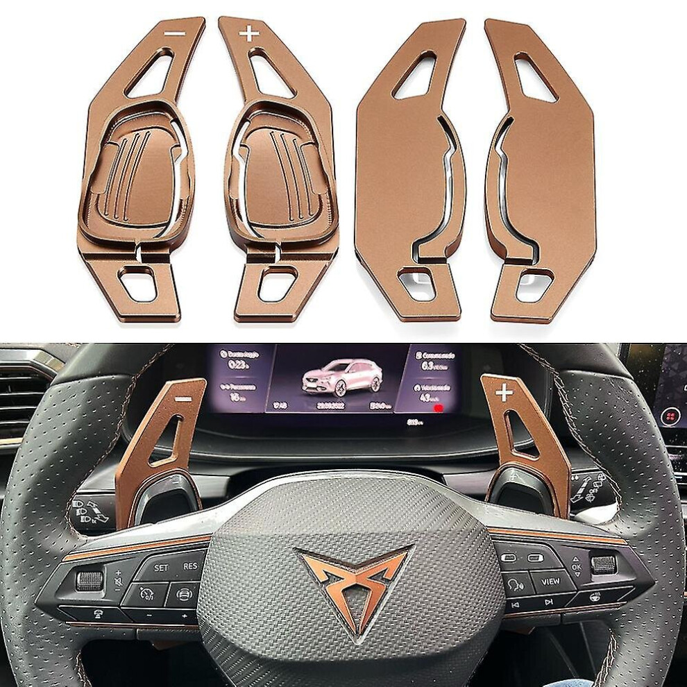 Car Steering Wheel Paddle Shifter Extension Shift For Cupra Seat Formentor Cupra Ateca Leon Sportstoure Wheel Shifter Paddle
