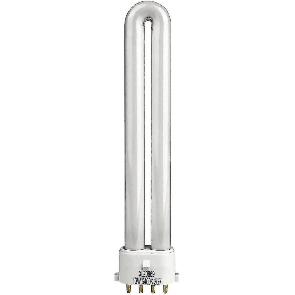 Xtralite 13w Cfl Daylight Replacement Bulb 4 Pin 2g7 Base (6400k)