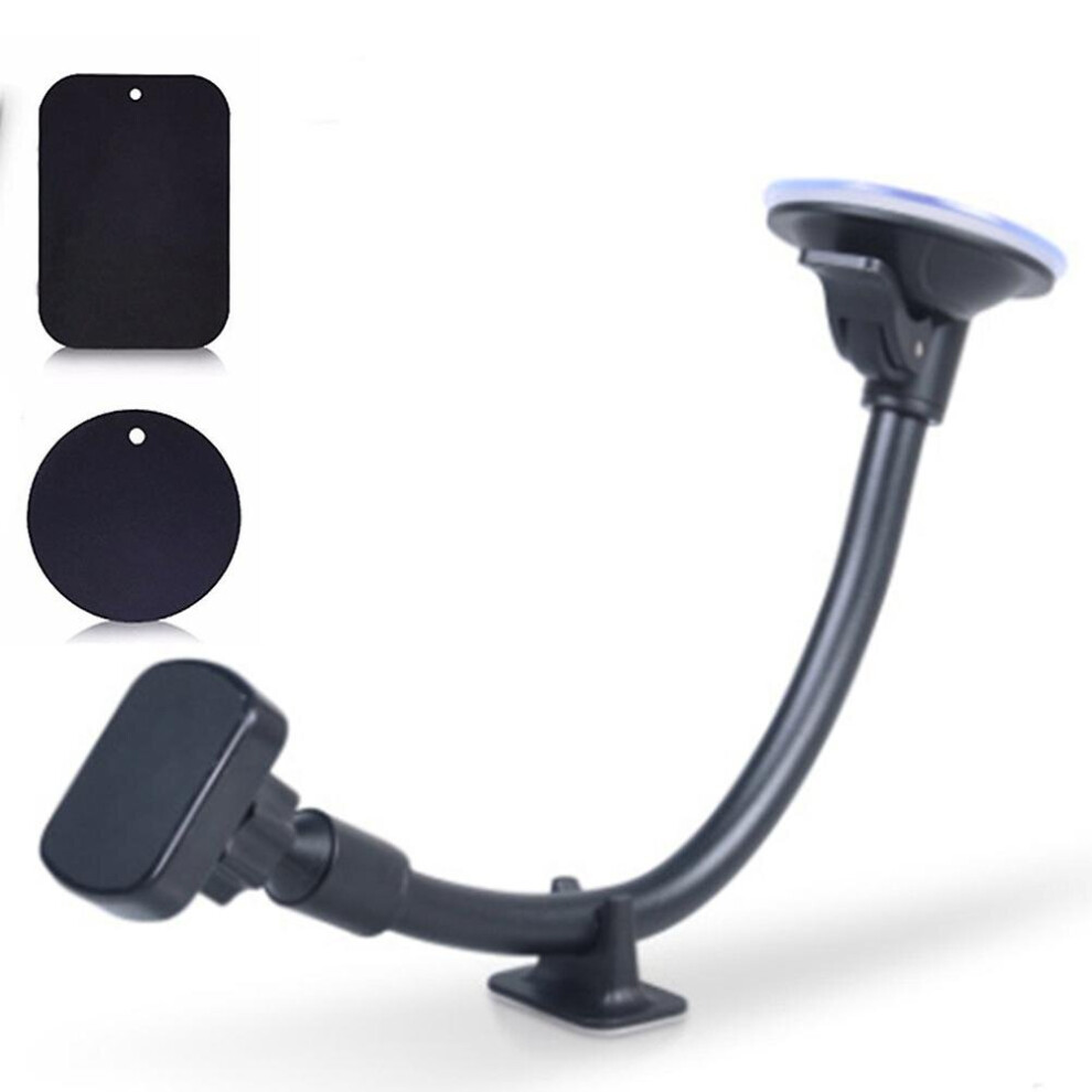 Magnetic Phone Car Mount Gooseneck Long Arm Extension Windshield Dashboard Suction Cup Car Phone Holder Universal