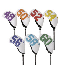 7pcs/pack Golf Irons Cover 48 50 52 54 56 58 60 Wedges Outdoor Sports Accessories