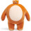 Funny Bear Plush Doll Tiny Headed Bear Pip Kids Dolls Toy 3