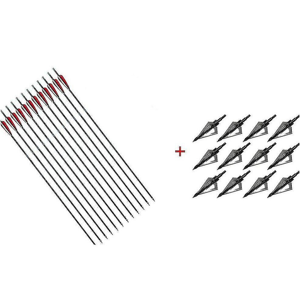 Mixed Carbon Arrows Bow For Hunting Sports Shooting - Recurve/com