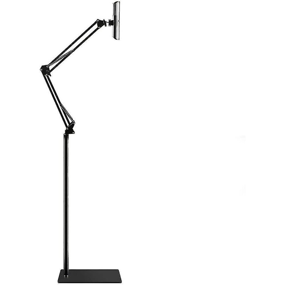 Ipad Adjustable Floor Stand, Mobile Phone And Tablet Floor Stand Rotates 360 9468842133132