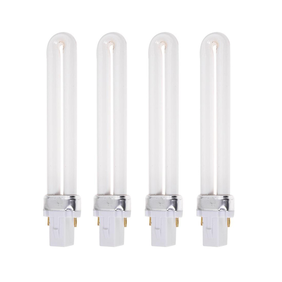 Light 4 X 9W Nail Uv Bulb Tube Replacement For 36W Uv Curing Lamp Dryer