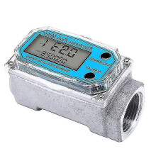 High Accuracy Digital Fuel Flow Meter Car Gasoline Diesel Kerosene Methanol Water Meter Counter Sens
