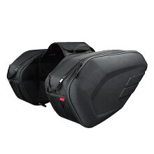 Motorcycle Waterproof Rear Back Bag Travel Bag Saddle Bag Side Helmet Bag Riding Travel