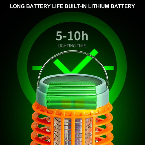 Solar Usb Mosquito Killer Light Electric Trap Lamp Fly Bug Zapper Pest Control() 1