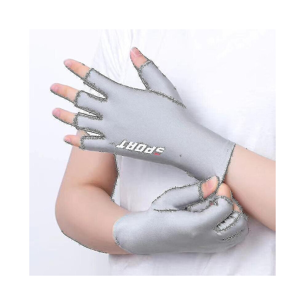 Light 2 Pairs Uv Gloves For Gel Nail Lamp, Uv Protection Gloves For Manicures