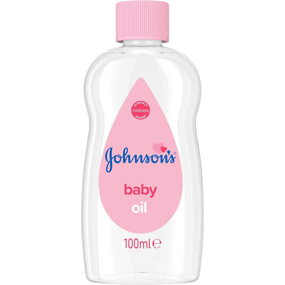 Johnson's Baby Oil, 100 ml (Pack of 1)