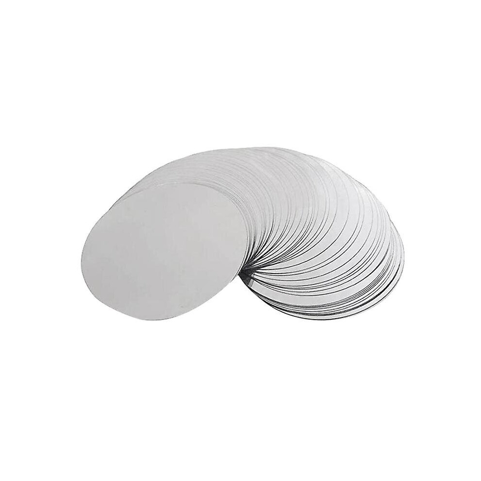 150 Pcs 3 Inch Silver Wine Pourer Discs Drip-proof Drop Drip Stop Pouring Pour Spout Pour Wine Thin