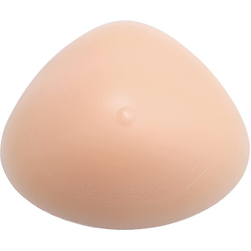 Pair Of Silicone Breast Form Triangle Mastectomy Prosthesis Bra Pad Enhancer