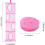 3 Tier Teddy Storage Hanging Mesh, 3 Pcs Foldable Save Space Hanging Toy Basket 3