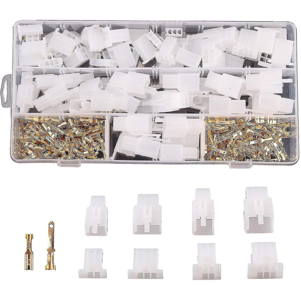 380pcs 2.8mm Automotive Connector Kit Electrical Wire Connectors