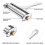 Cheese Slicer,cheese Slicer With Adjustable, With Wire For Soft And Semi-hard Cheese-includes 1 Repl 4