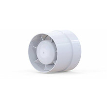 Quiet 125mm Energy Efficient Mixed Flow Duct Fan - Air Extractor for Bath, Vents, Greenhouses, and Tents