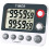 Digital Kitchen Timer Magnetic Large Screen Countdown Timer Clock 2 Channel Groups 99 Hours 1