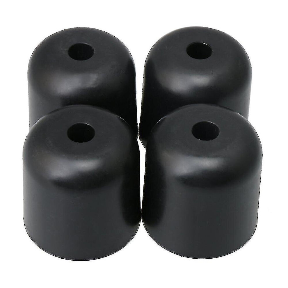 4pcs 60x60mm Round Plastic Furniture Foot Sofa Chair Foot