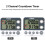 Digital Kitchen Timer Magnetic Large Screen Countdown Timer Clock 2 Channel Groups 99 Hours 4