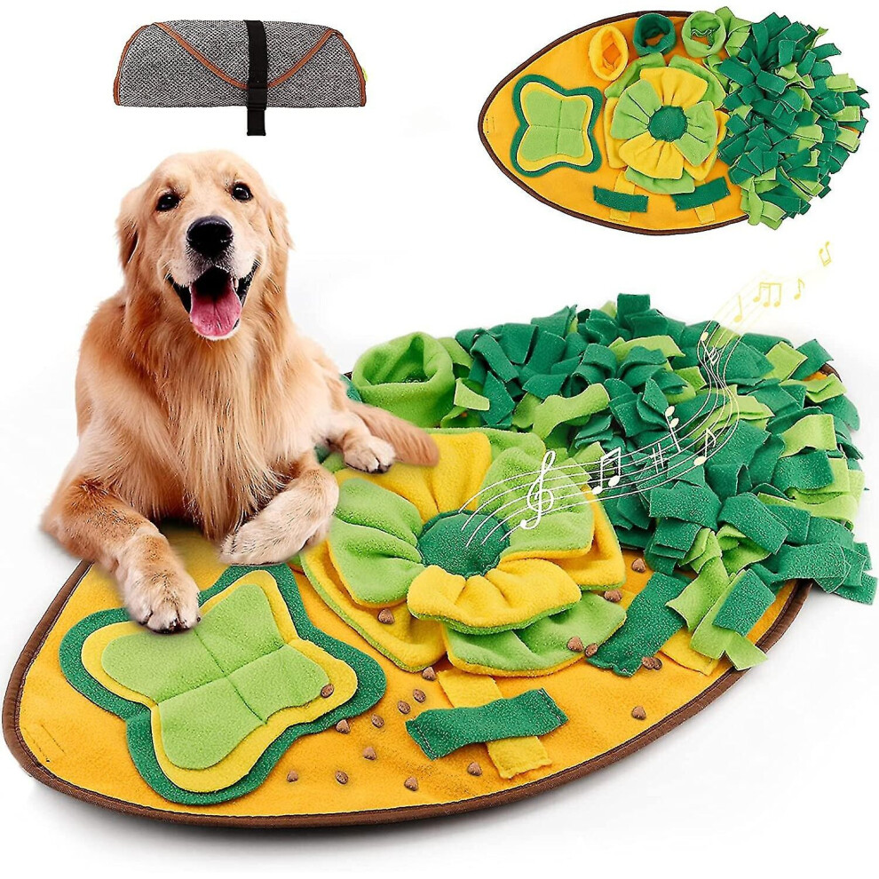 Sniff Mat 70*40cm Dog Ducators For Puzzle Digging Mat Slow Food Smart Toy Sniffing Mat For Dog Stress Release Co