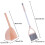 Kid's Housekeeping Tools, 3pcs Small Mop Small Broom Small Dustpan 3