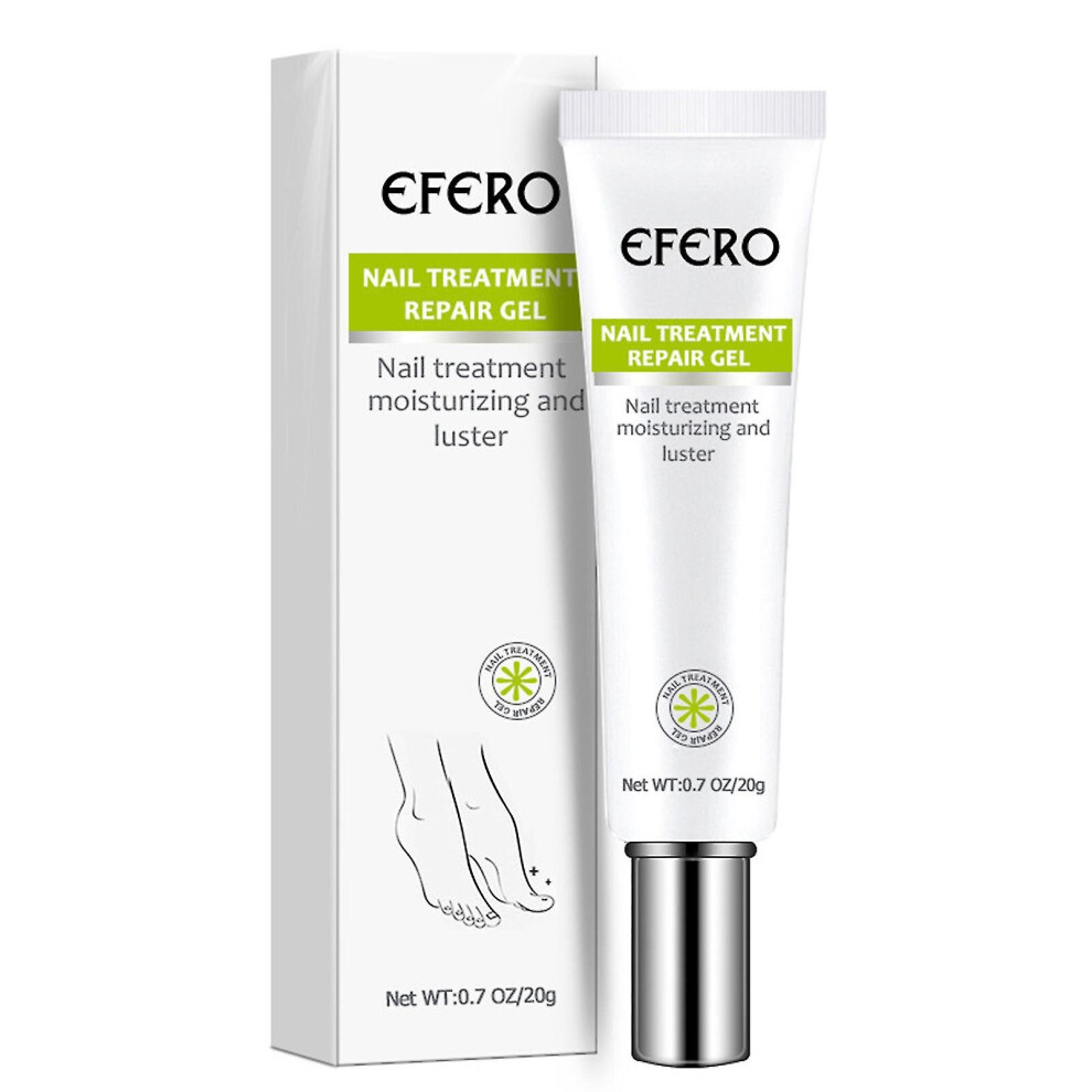 efero Nail Therapy Repair Gel Restore Fragile Yellow Nails Damaged Nails
