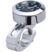 Motorcycle Handlebar Clock Mini Motorcycle Clock Watch - Refurbished