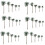 30 Pcs Model Trees For Palm Tree Building Model Trees Cake Topper Easy To Use Gft 1