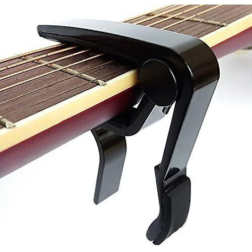 Guitar Capo, Alloy Guitar Capo, Black 1