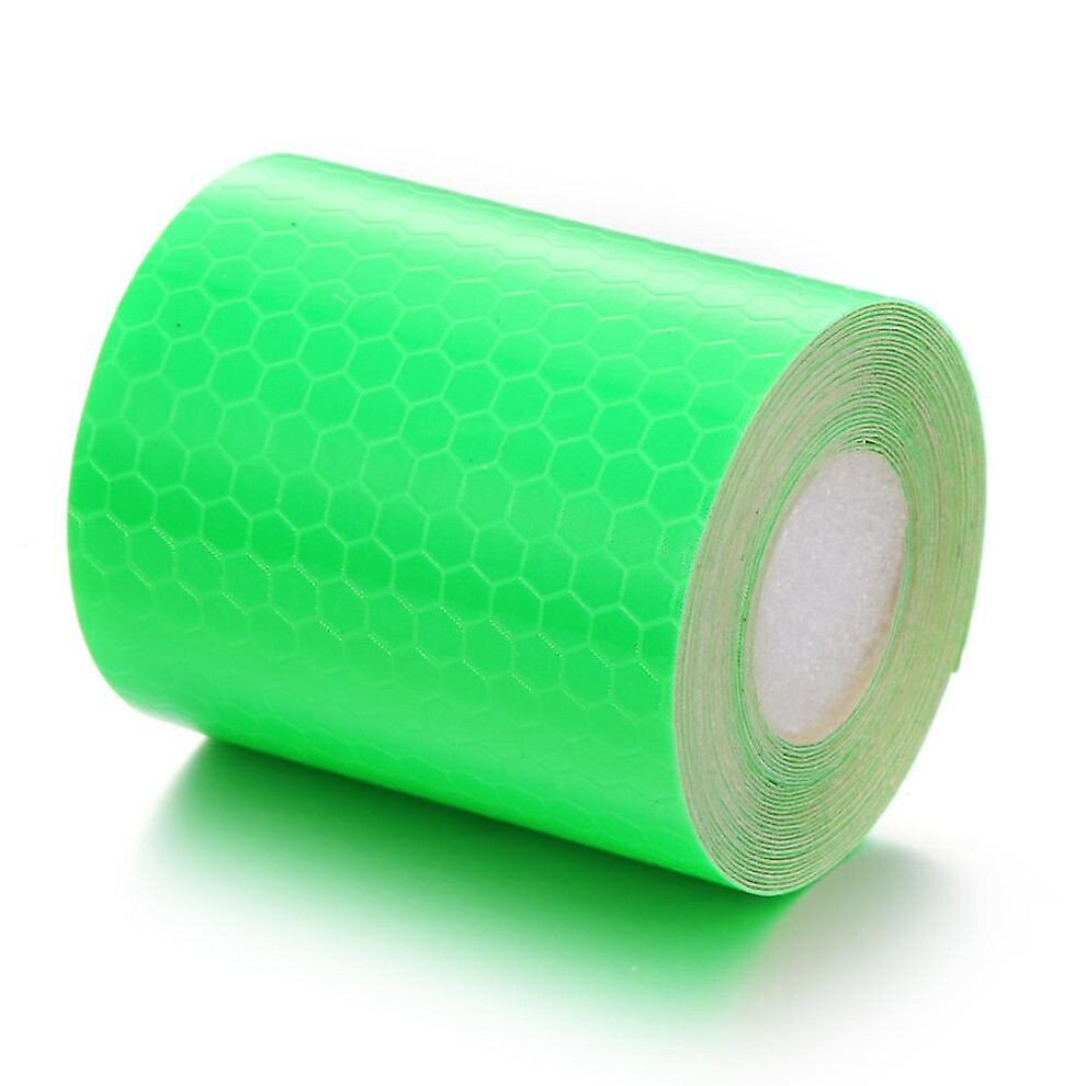Reflective Warning Tape Self-adhesive Waterproof Safety Reflector Warming Stickers 3m*5cm (baifus)