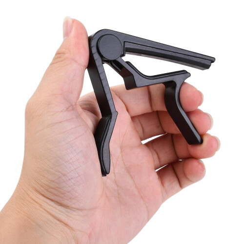 Guitar Capo, Alloy Guitar Capo, Black 2