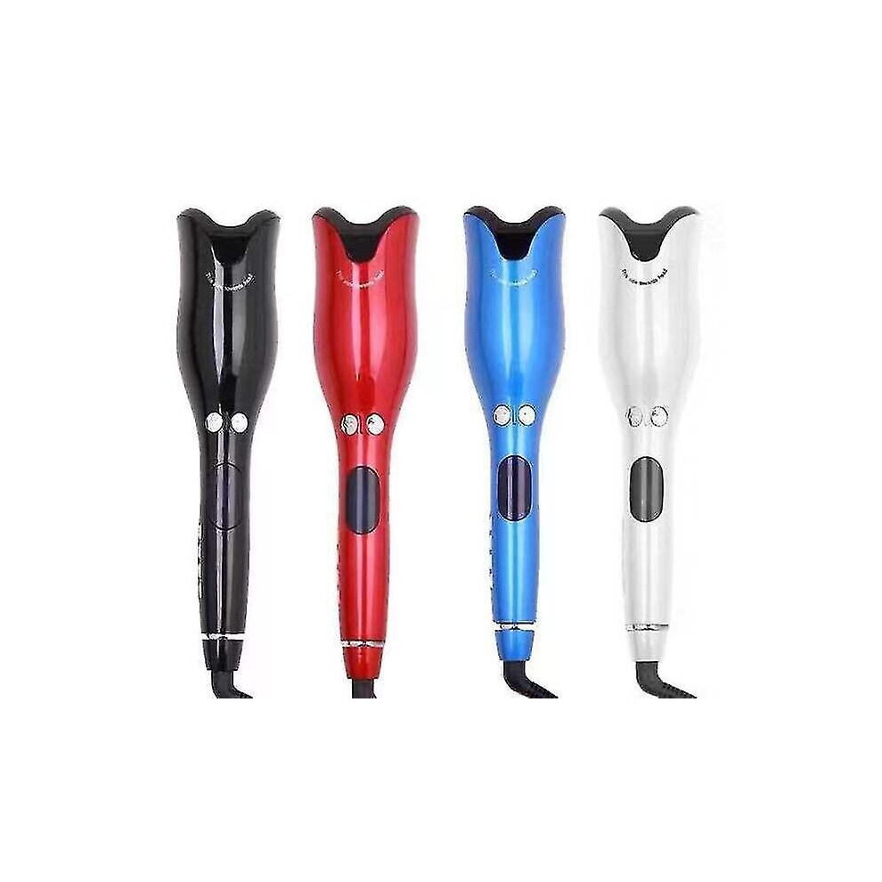 Cordless Automatic Hair Curler Portable Wireless Curling Iron Wand With Lcd Display (ruipei)