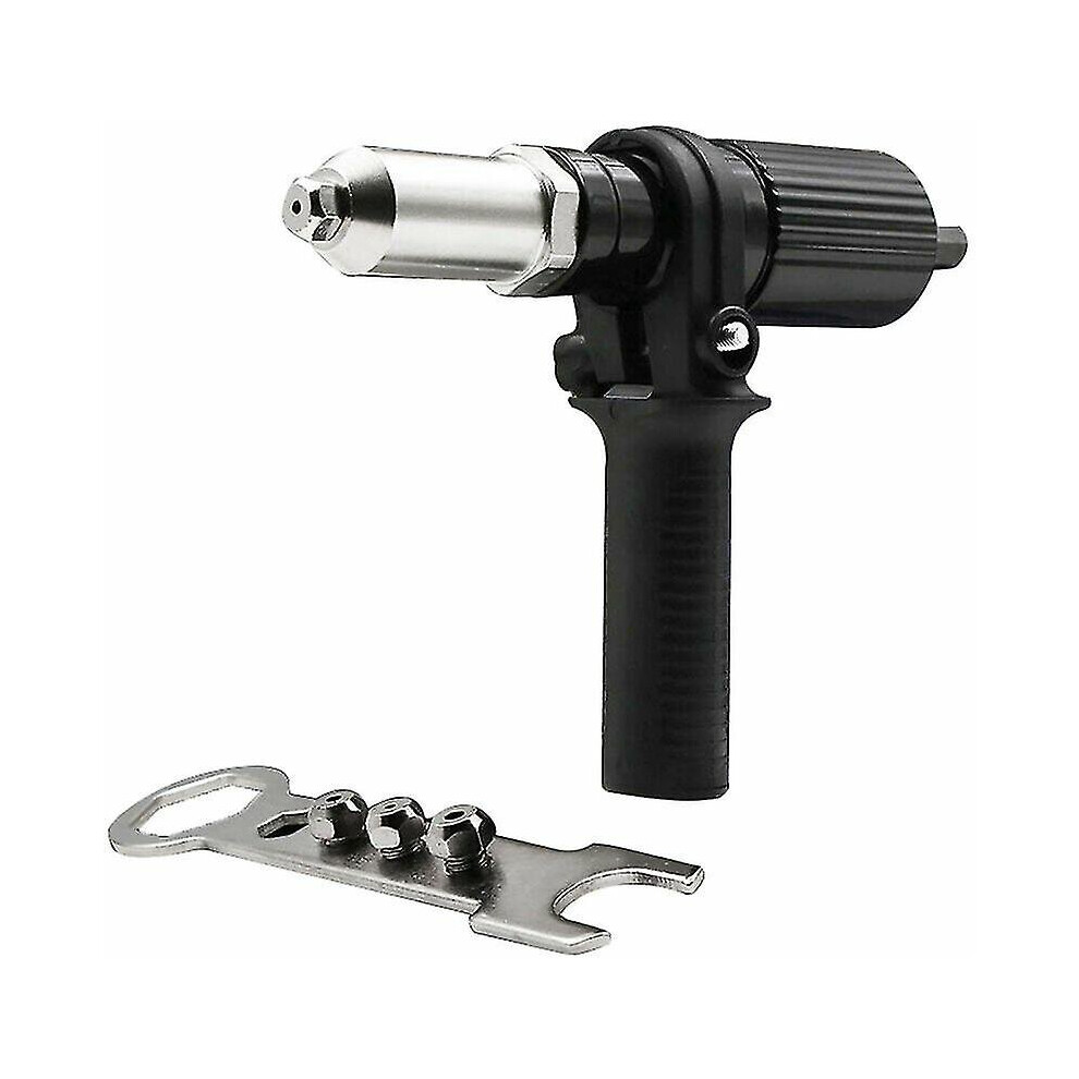 Kryc-Electric Rivet Gun Rivet Gun Adapter For Electric Drill Riveting Machine Rivet And Nail Gun Head 9468842138144