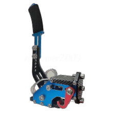 (BLUE) 14bit Pc Usb Handbrake Sim For Racing Games G27/g29 T500 Fanatecosw Dirt Rally
