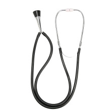 Fetal Stethoscope Monitoring Aluminum Alloy Soft Fetal Heart Stethoscope Black For Pregnant