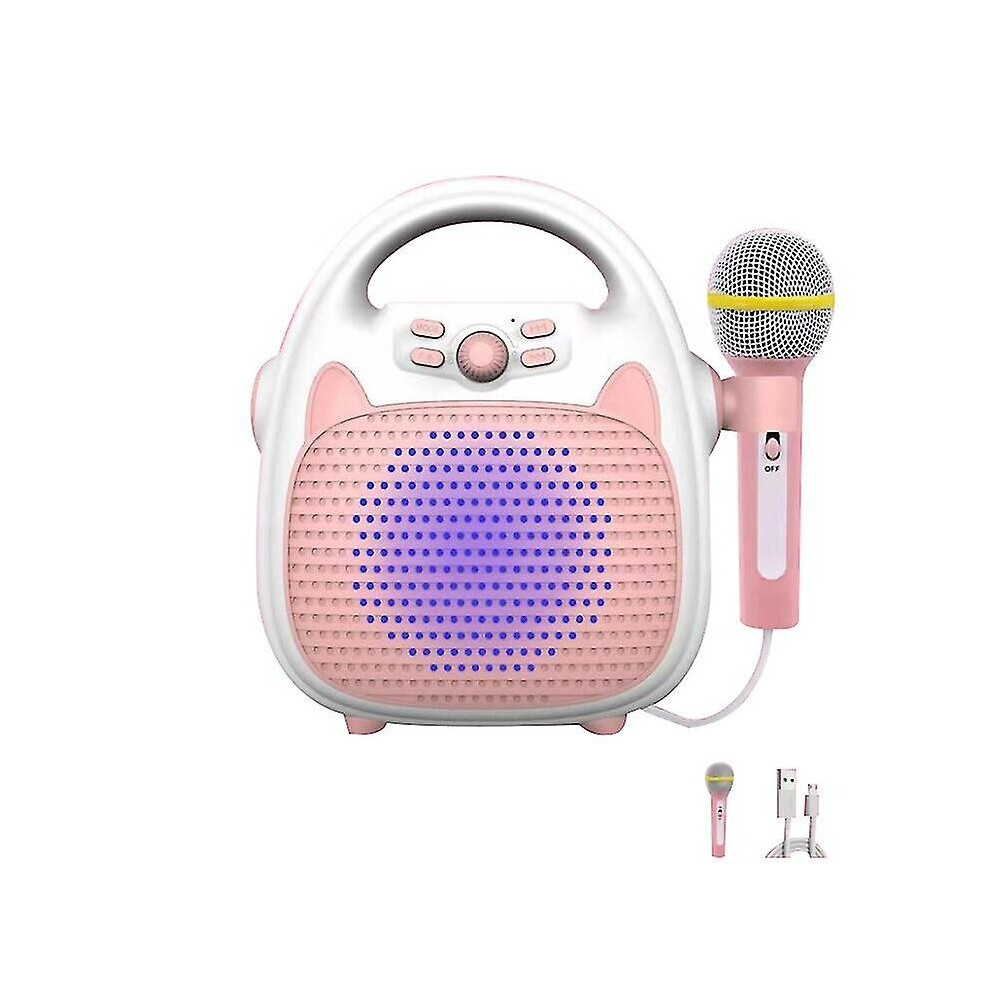 Kids Karaoke Machine With Microphone, Bluetooth Speaker, Kids Sing Along Music Machine